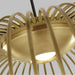 Tech Lighting - 700TDKAI2BR-LED930 - LED Pendant - Kai - Plated Brass