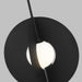 Tech Lighting - 700TDOBLRGB - One Light Pendant - Orbel Grande - Nightshade Black