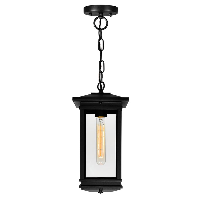 CWI Lighting - 0422P7-1-101 - One Light Outdoor Pendant - Oakwood - Black