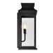 CWI Lighting - 0418W7L-2 - Two Light Outdoor Wall Lantern - Milford - Black