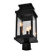 CWI Lighting - 0418PT7S-3 - Three Light Outdoor Lantern Head - Milford - Black