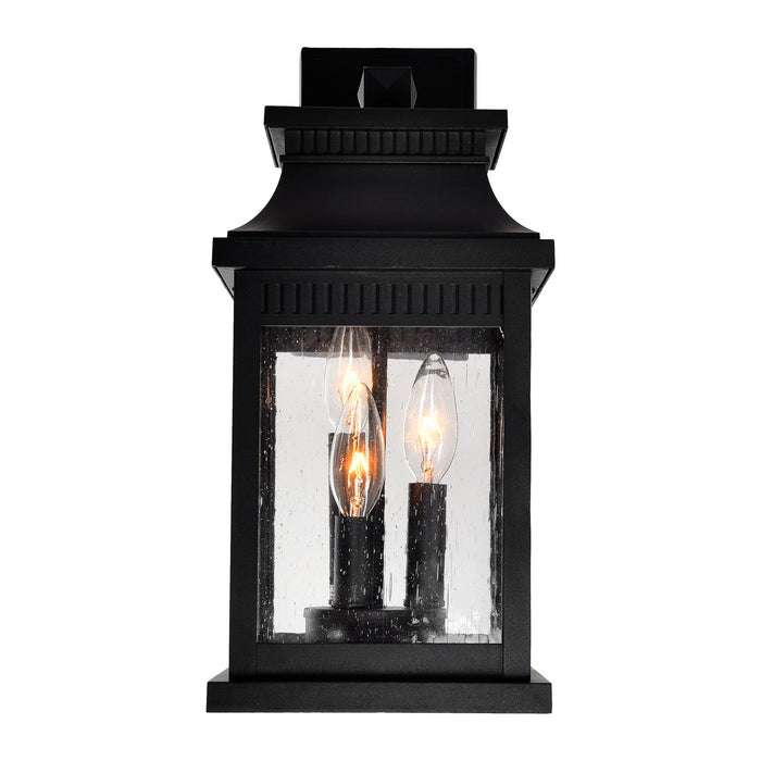 CWI Lighting - 0418W7S-3 - Three Light Outdoor Wall Lantern - Milford - Black