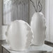 Uttermost - 17963 - Vases, S/2 - Ruffled - Matte White