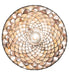 Meyda Tiffany - 236271 - One Light Pendant - Tiffany Fishscale - Mahogany Bronze