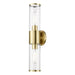 Livex Lighting - 17282-01 - Two Light Vanity - Bancroft - Antique Brass