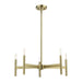 Livex Lighting - 51175-01 - Five Light Chandelier - Copenhagen - Antique Brass