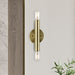 Livex Lighting - 51132-01 - Two Light Wall Sconce - Copenhagen - Antique Brass