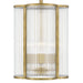 Quoizel - ASR1512WS - Four Light Pendant - Aster - Weathered Brass