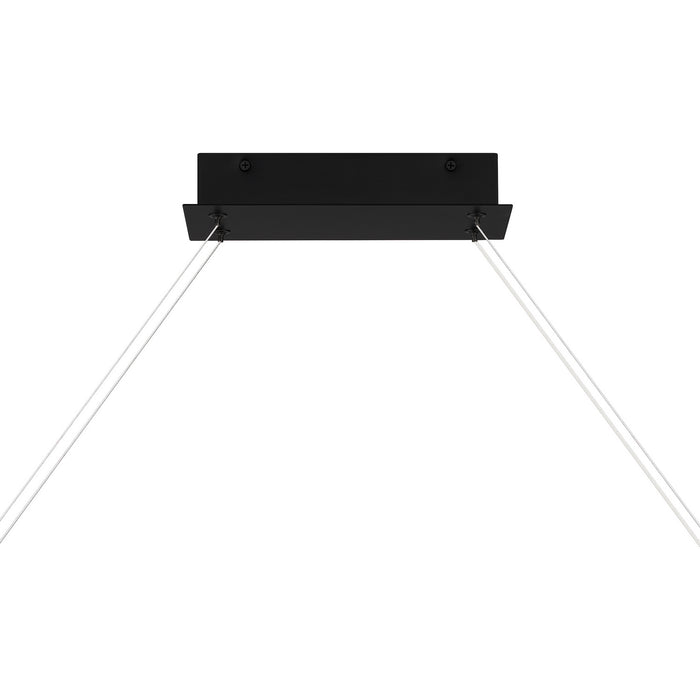 Quoizel - PCBLR138MBK - LED Linear Chandelier - Bleecker - Matte Black