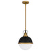 Quoizel - QPP5352MBK - One Light Mini Pendant - Sullivan - Matte Black