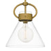 Quoizel - WBS1512WS - One Light Mini Pendant - Webster - Weathered Brass