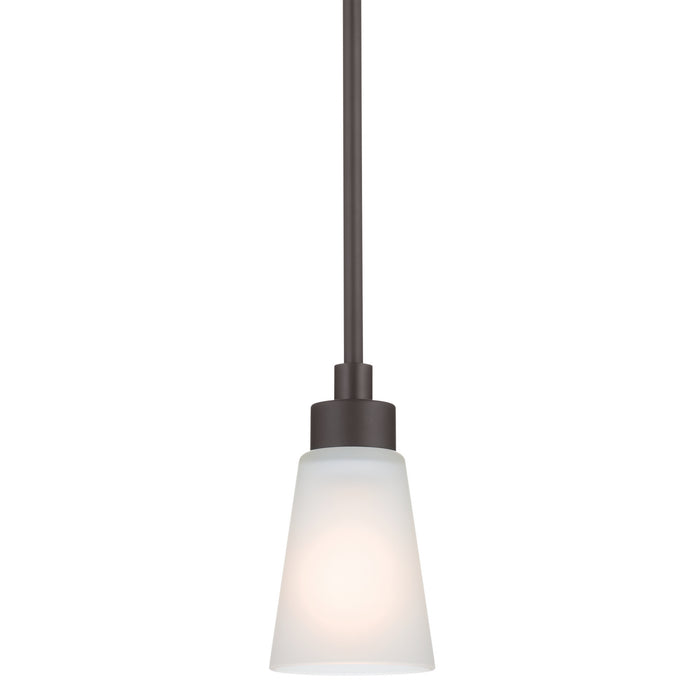 Kichler - 52444OZ - One Light Mini Pendant - Erma - Olde Bronze