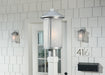 Kichler - 59101BA - One Light Outdoor Post Lantern - Lombard - Brushed Aluminum
