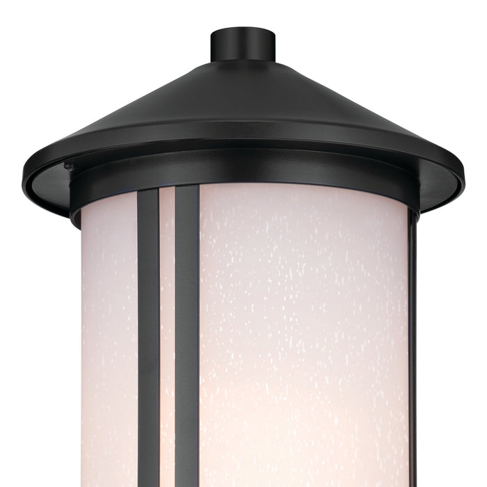 Kichler - 59101BK - One Light Outdoor Post Lantern - Lombard - Black