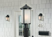 Kichler - 59101BK - One Light Outdoor Post Lantern - Lombard - Black