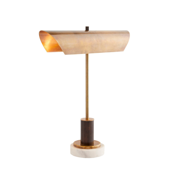 Arteriors - 42039 - Two Light Table Lamp - Vintage Brass