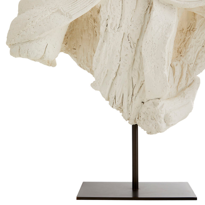 Arteriors - 9107 - Sculpture - Matte White Plaster