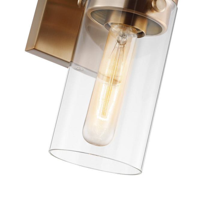 Nuvo Lighting - 60-7531 - One Light Vanity - Intersection - Burnished Brass