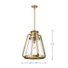 Nuvo Lighting - 60-7564 - One Light Pendant - Everett - Natural Brass
