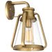Nuvo Lighting - 60-7566 - One Light Wall Sconce - Everett - Natural Brass