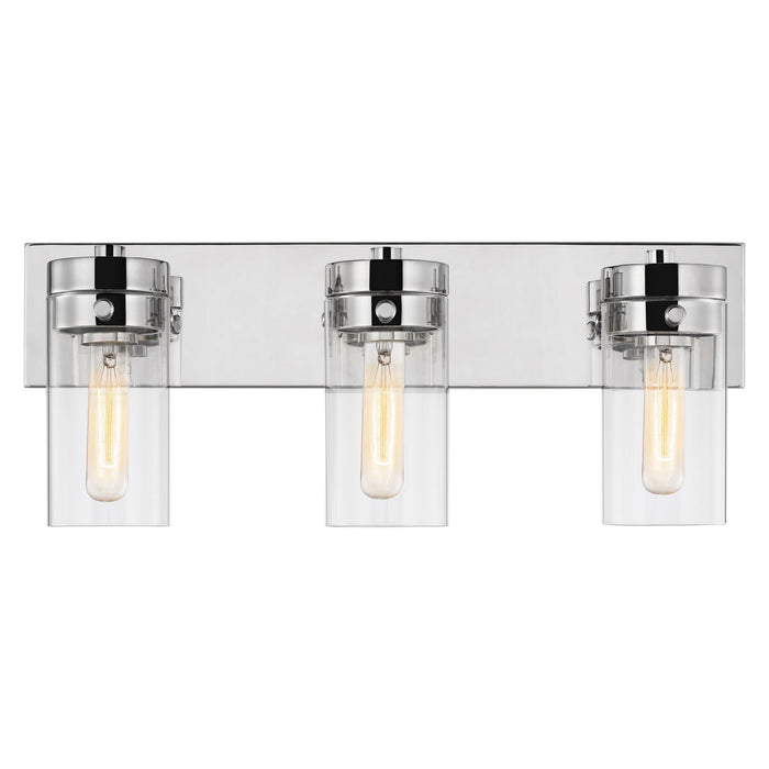 Nuvo Lighting - 60-7633 - Three Light Vanity - Intersection - Polished Nickel