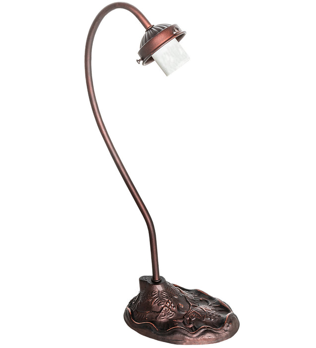 Meyda Tiffany - 247781 - One Light Desk Lamp - Delta - Mahogany Bronze