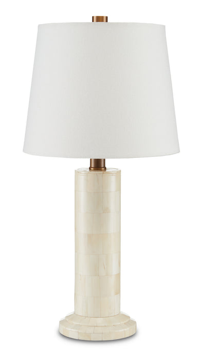 Currey and Company - 6000-0760 - One Light Table Lamp - Natural Bone