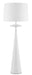 Currey and Company - 8000-0104 - One Light Floor Lamp - Gesso White