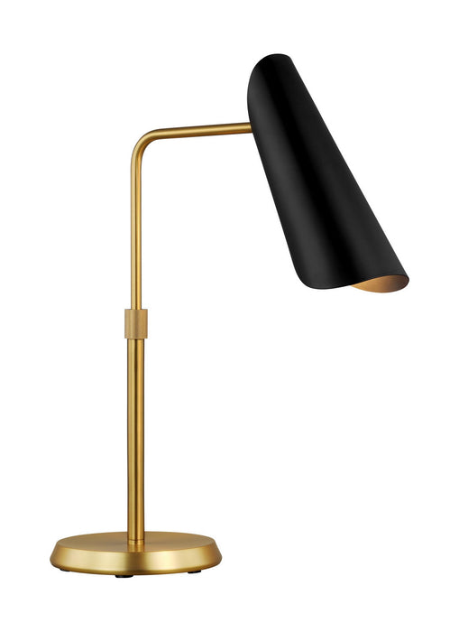 Generation Lighting - AET1011BBSMBK1 - One Light Table Lamp - Tresa - Burnished Brass