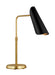 Generation Lighting - AET1011BBSMBK1 - One Light Table Lamp - Tresa - Burnished Brass