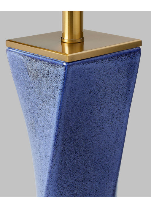 Generation Lighting - CT1211FRB1 - One Light Table Lamp - Lagos - Frosted Blue