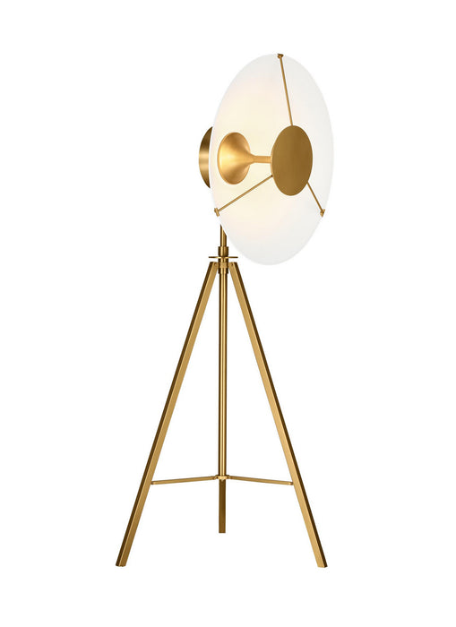 Generation Lighting - CT1151BBS - One Light Floor Lamp - Ultra Light - Burnished Brass