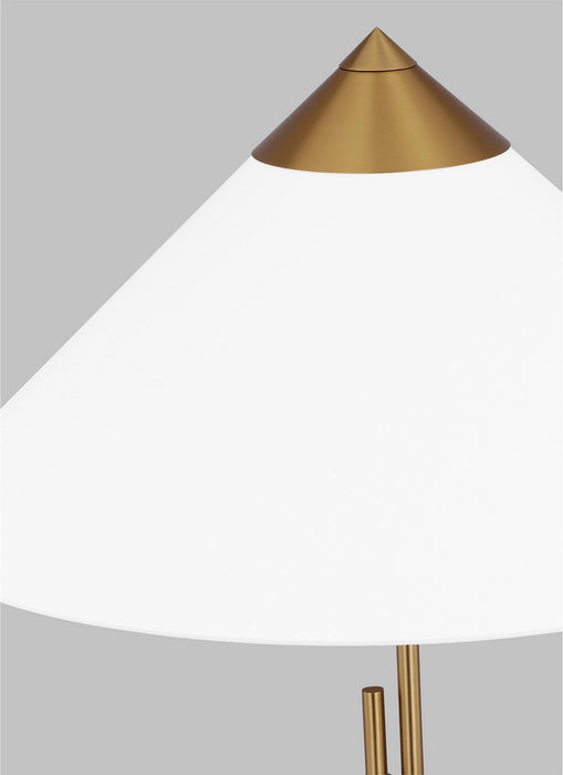 Generation Lighting - KT1281BBSBNZ1 - One Light Table Lamp - Franklin - Burnished Brass with Deep Bronze
