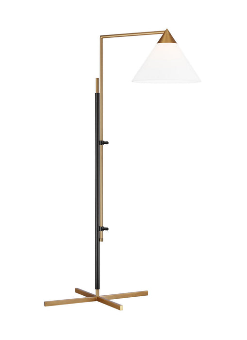 Generation Lighting - KT1301BBSBNZ1 - One Light Floor Lamp - Franklin - Burnished Brass