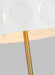 Generation Lighting - KST1002BBS1 - Two Light Desk Lamp - Dottie - Burnished Brass