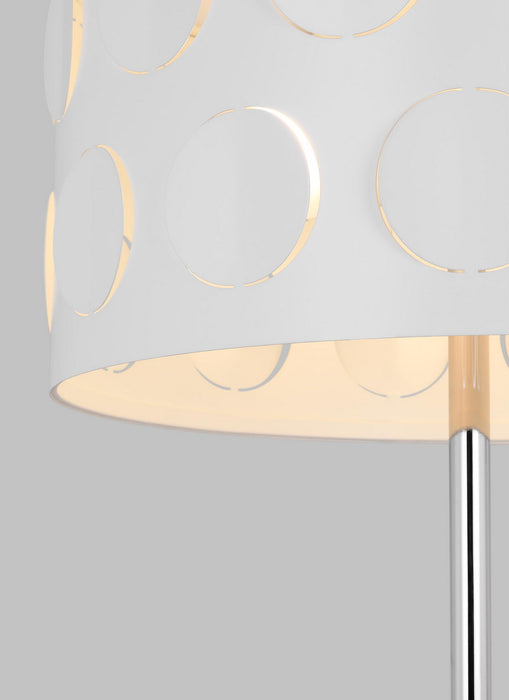 Generation Lighting - KST1002PN1 - Two Light Desk Lamp - Dottie - Polished Nickel