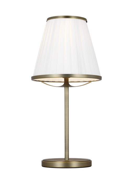 Generation Lighting - LT1131TWB1 - One Light Table Lamp - Esther - Time Worn Brass