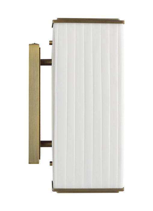 Generation Lighting - LW1071TWB - One Light Wall Sconce - Esther - Time Worn Brass