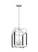 Generation Lighting - LC1134PN - Four Light Lantern - Hadley - Polished Nickel
