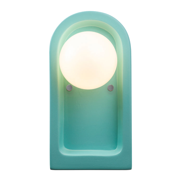 Justice Designs - CER-3010-RFPL - One Light Wall Sconce - Ambiance Collection - Reflecting Pool