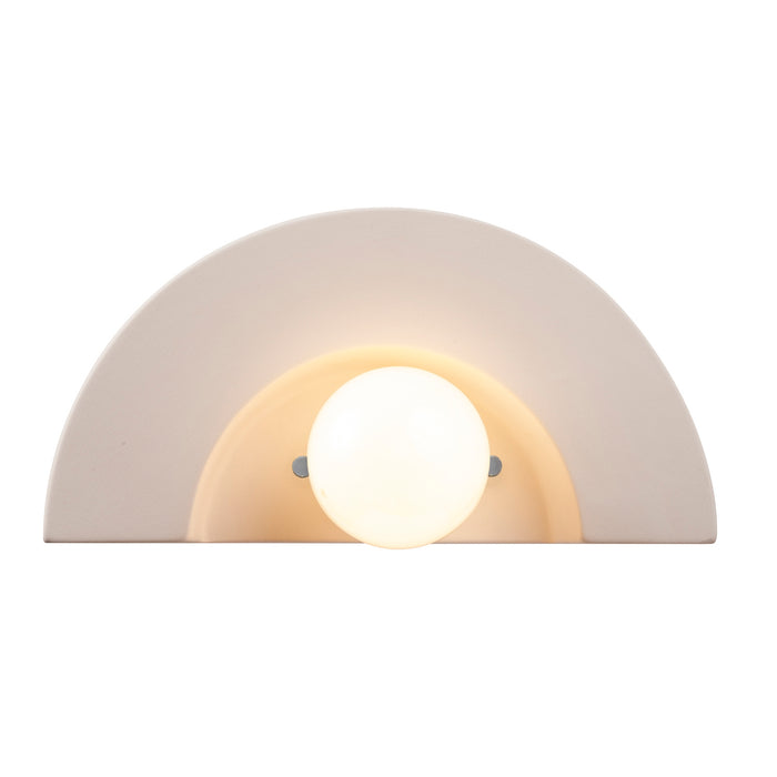 Justice Designs - CER-3020-BIS - One Light Wall Sconce - Ambiance Collection - Bisque