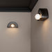 Justice Designs - CER-3020-CRB - One Light Wall Sconce - Ambiance Collection - Carbon - Matte Black
