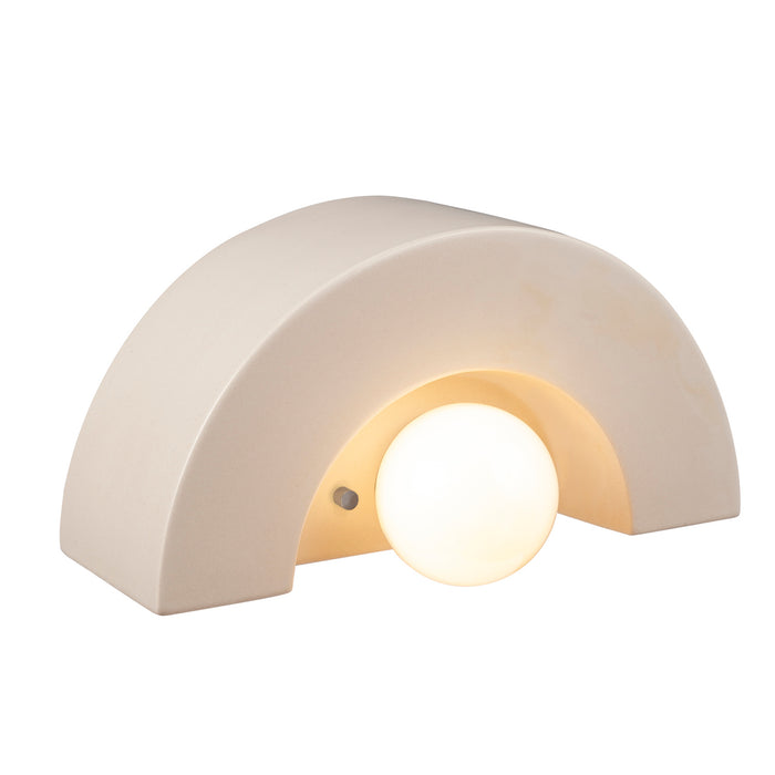 Justice Designs - CER-3020-MAT - One Light Wall Sconce - Ambiance Collection - Matte White