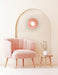 Justice Designs - CER-3030-BSH - Wall Sconce - Ambiance Collection - Gloss Blush