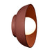 Justice Designs - CER-3030-CLAY - Wall Sconce - Ambiance Collection - Canyon Clay