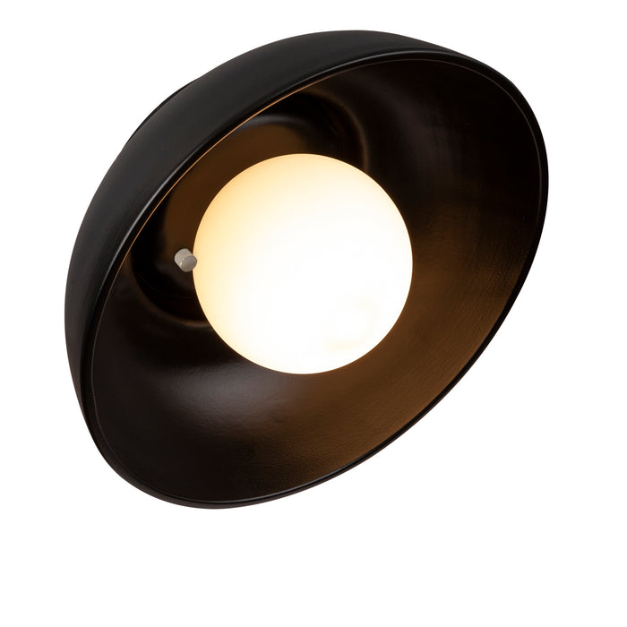 Justice Designs - CER-3030-CRB - Wall Sconce - Ambiance Collection - Carbon - Matte Black