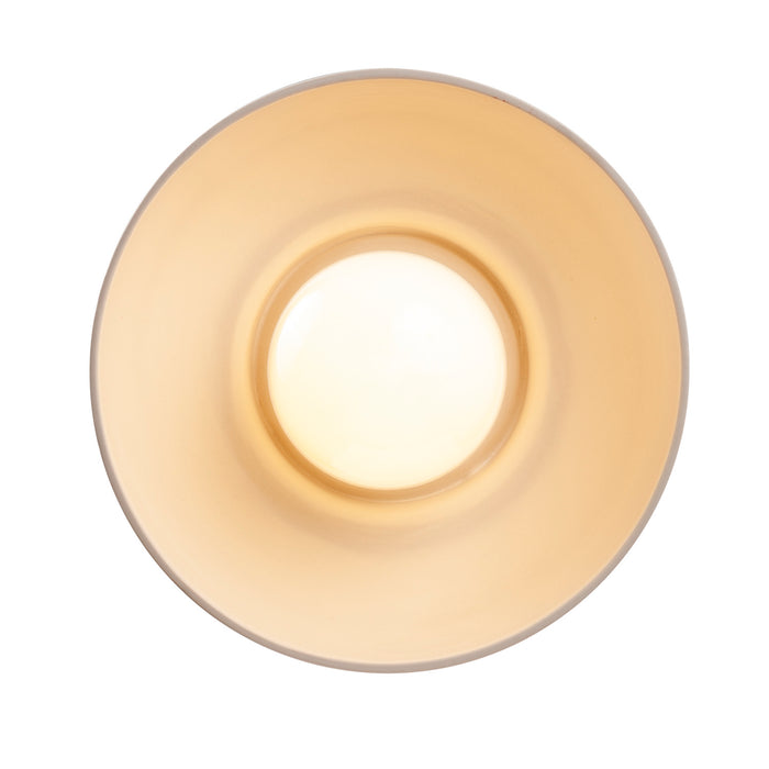 Justice Designs - CER-3030-MAT - Wall Sconce - Ambiance Collection - Matte White