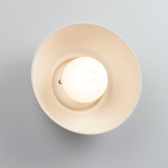 Justice Designs - CER-3030-MAT - Wall Sconce - Ambiance Collection - Matte White