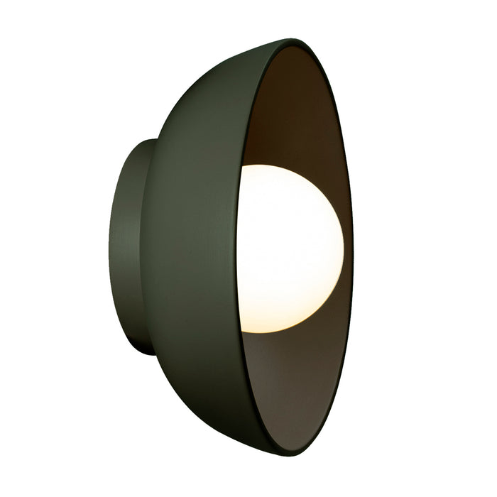 Justice Designs - CER-3030-PWGN - Wall Sconce - Ambiance Collection - Pewter Green