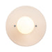 Justice Designs - CER-6275-BIS - One Light Flush-Mount - Radiance Collection - Bisque